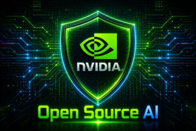 Holographic robot in a bright data center representing the Open Secure AI Alliance for AI safety